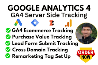 set up ga4 ecommerce and google ads conversion tracking using GTM