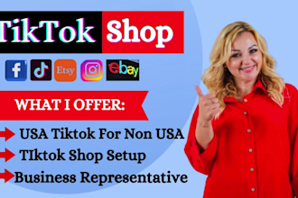 tiktok shop setup usa tiktok shop tik tok shop for non usa