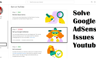 help reused content issues and adsense issues on youtube