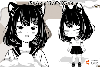 create live2d rig for vtuber models