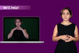 create an elearning video course from text to video