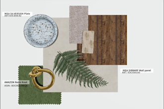 create your moodboards and shopping list for renovation