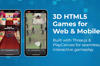 an immersive 3d web game, 3d browser game