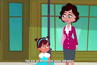2d cartoon animation,children illustration video, animation for kid,stick design