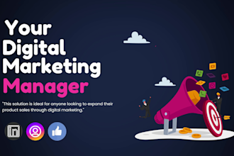 be social media marketing and digital marketing manager
