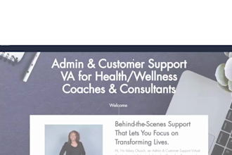 be your admin and customer support VA for health and wellness coaches