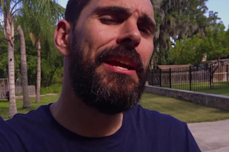 create a ugc male spokesperson selfie style video ad
