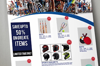 design an urgent corporate event flyer with a print ready design
