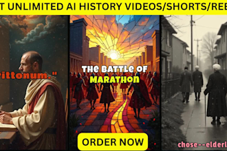 do faceless ai history shorts video for youtube instagram threads tiktok reels