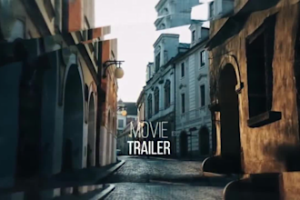 create a profession epic opener for movie or video