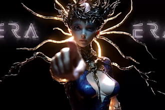create epic vj visuals and animated characters that move to your music