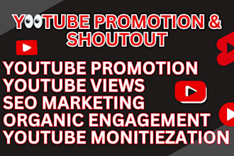 organically promote your youtube channel to 5m subscribers