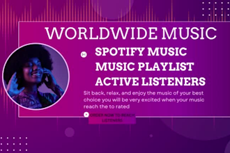 organic USA apple music promotion to 1 million real listeners targeted audience