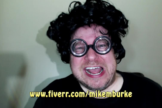 deliver your message on video as a nerdy nerd