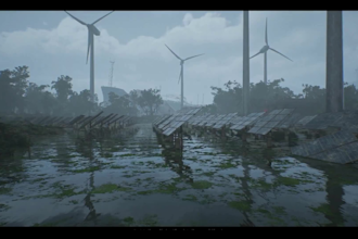 create a  3d game environment in unreal engine, game environment ,3d game