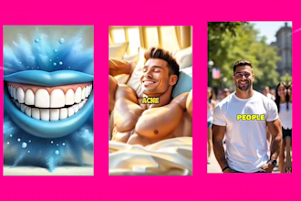 create stunning supplement health ai video ads for tiktok facebook