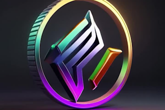 deliver high quality 3d logo design with realistic or neon effects