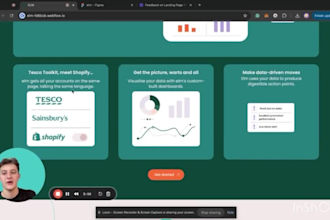 do webflow website development with custom design