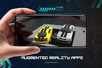create augmented reality apps, ar books,  interactive ar experiences unity