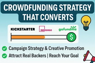 do crowdfunding promotion gofundme indiegogo kickstarter fundraising campaign