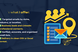 collect targeted and verified email leads for your business growth