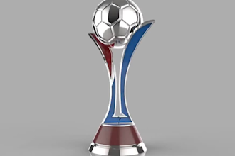 design 3d modeling, rendering for trophies, award for you