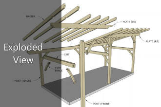 design your custom timber frame shed