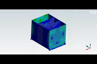 simulate professional cfd , fea analysis using ansys