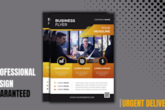 design business flyer one pager sales flyer sell sheet catalog sales sheet