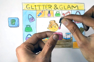 make 10 seconds of stop motion animation video