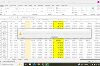 unlcok password protected excel sheet