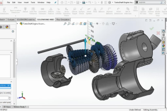 do mechanical 3d model, cad product design using solidworks