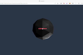 add 3d animations to your website using there js and gsap