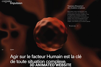 3d animated website 3d animated webflow website scrolling animation 3d spline