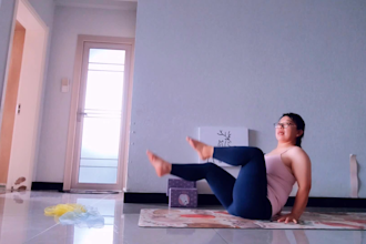teach online yoga with chinese learning, bilingual yoga