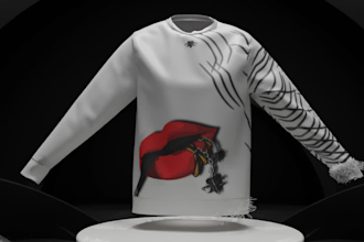 make 3d fashion designs, clothing, garments and animation