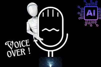 create premium, ultra realistic male and female voice overs