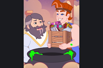 make a 2d animated video