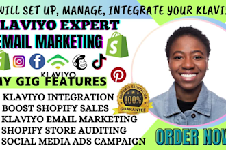 setup klaviyo email marketing flows unique email campaign for shopify marketing