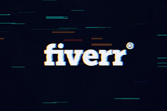 glitch Logo Animation Opener