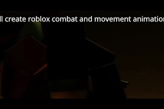 create roblox combat and movement animations for your game