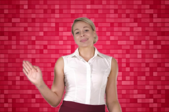 makes an ai spokesperson video with a human avatar