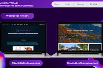wordpress website designing and development