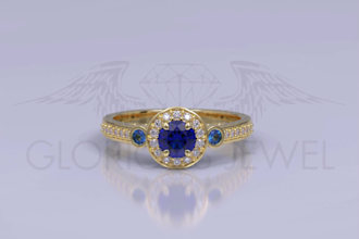 do 3d jewelry design engagement and wedding rings