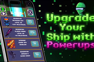 create video game trailer or app promo