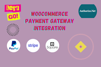 integrate stripe, paypal and any other woocommerce payment gateway in wordpress