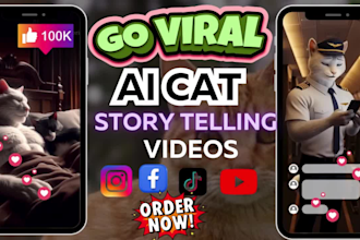 do viral ai cat videos ai animal fusion video for youtube instagram tiktok reels