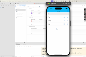 develop an ios app with swiftui