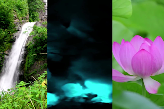 create youtube channel upload 50 meditation videos and SEO