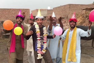 make happy birthday video or say any massage videos